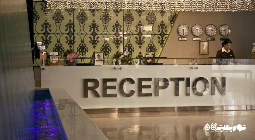 میز پذیرش هتل قفقاز پوینت