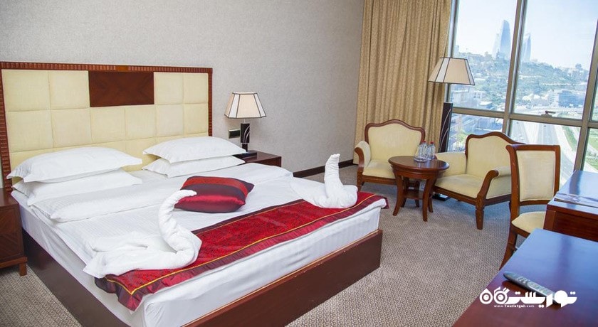 نمای تخت بزرگ اتاق استاندارد