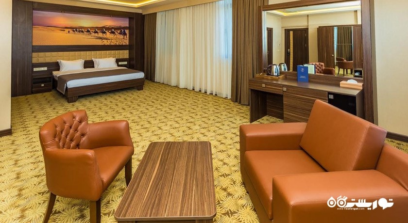 محوطه نشیمن اتاق دلوکس