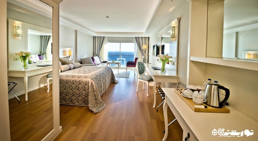 نمای کلی اتاق دلوکس هتل بوتیک پرایم