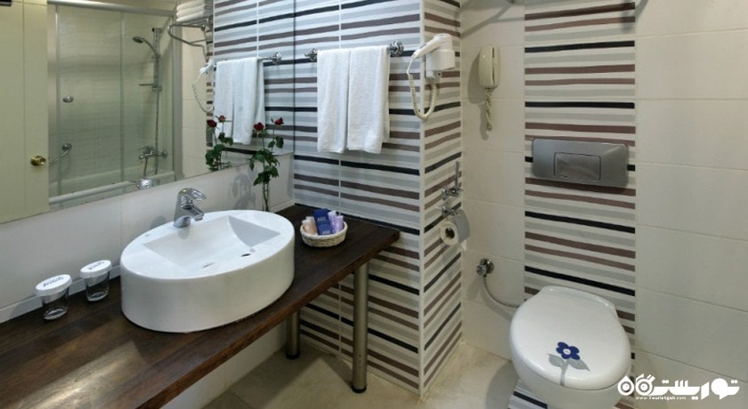 سرویس بهداشتی و حمام اتاق ها