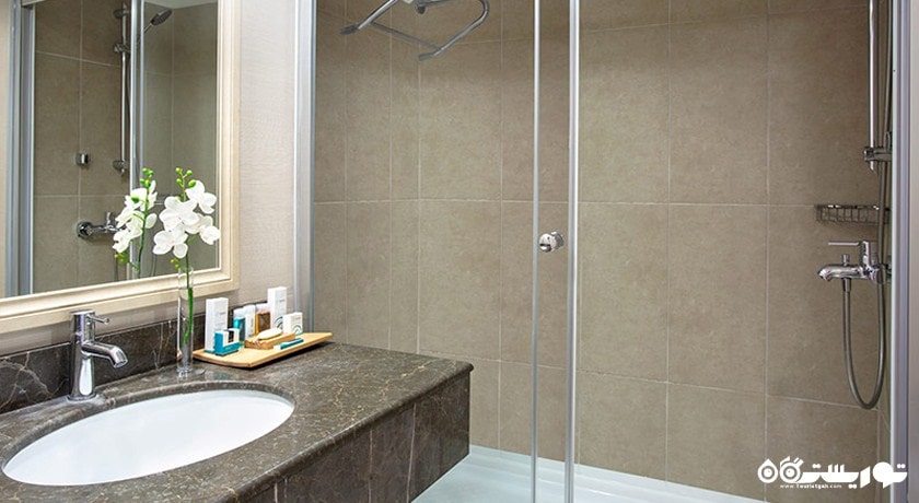 حمام و سرویس بهداشتی اتاق ها	