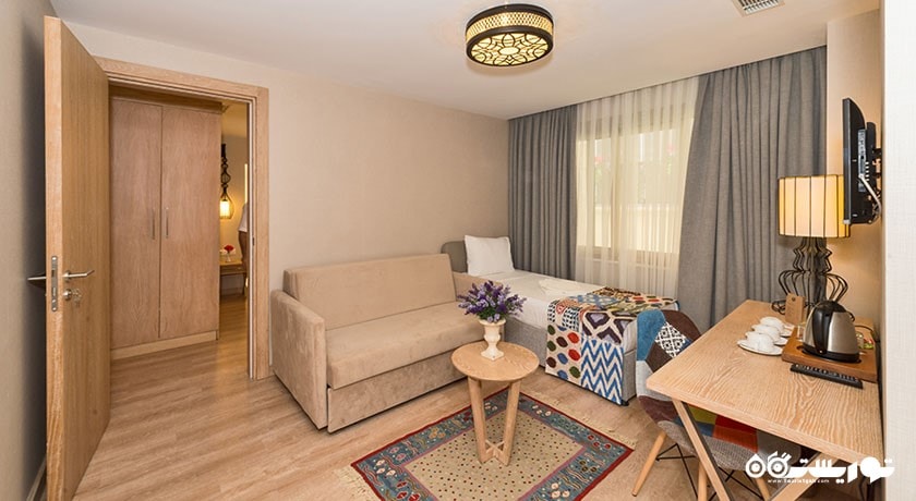 محوطه نشیمن اتاق کوادریپل