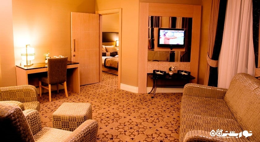 محوطه نشیمن سوئیت هتل