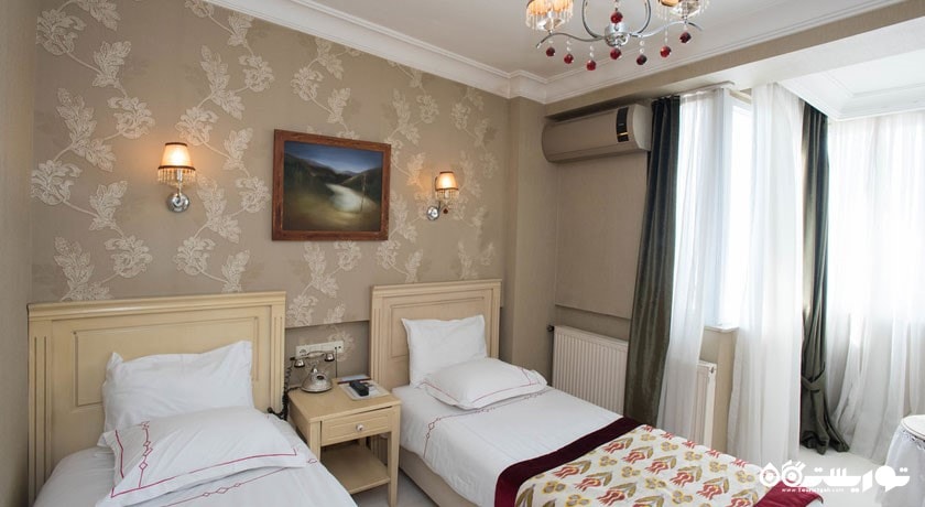 تخت های توئین اتاق دبل	