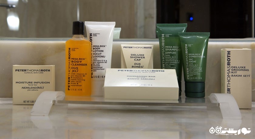 لوازم بهداشتی رایگان اتاق ها	