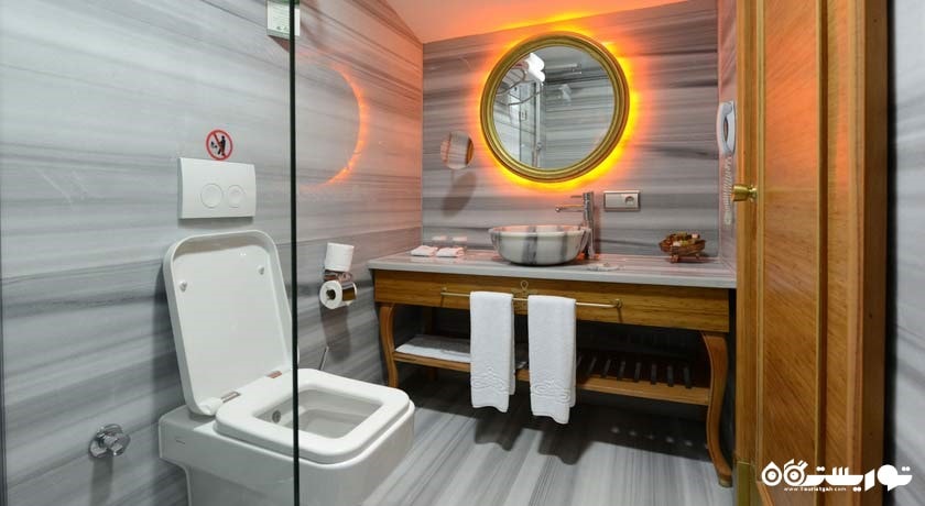 حمام و سرویس بهداشتی اتاق ها