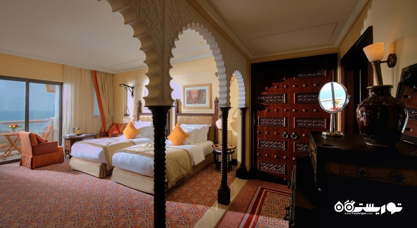 تخت های توئین اتاق اوشن دلوکس