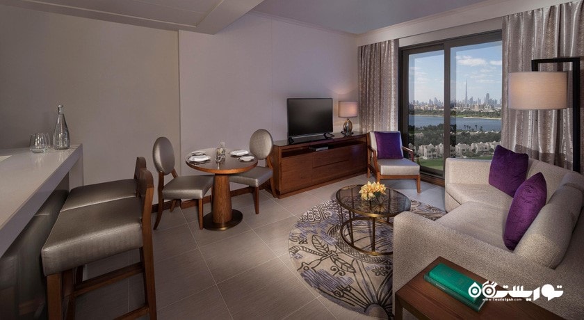 محوطه نشیمن آپارتمان یک خوابه