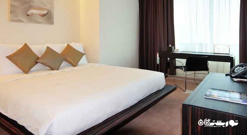 تخت بزرگ اقامتگاه دوخوابه