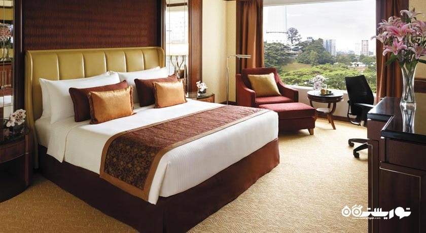 نمای تخت بزرگ اتاق اگزکیوتیو