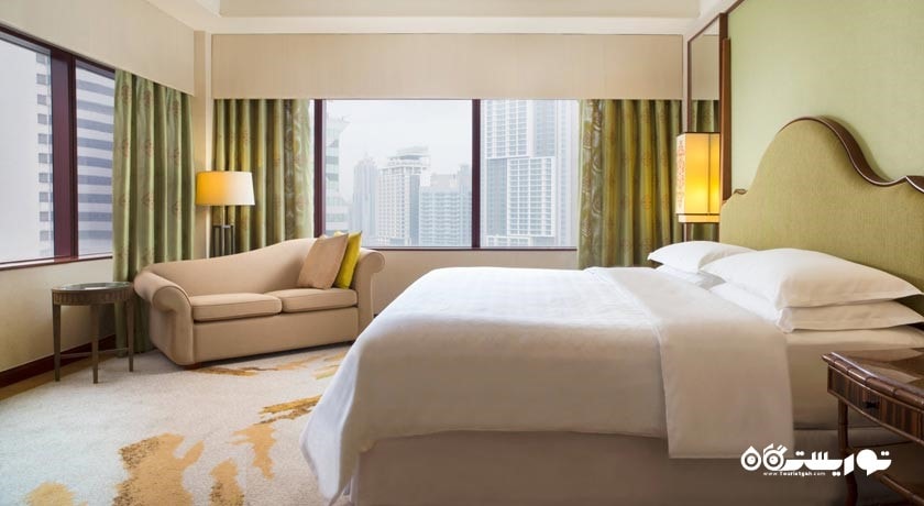 نمای تخت بزرگ سوئیت دلوکس