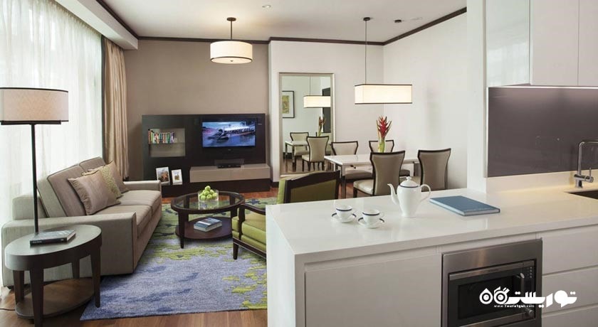 نمای آپارتمان یک خوابه اگزکیوتیو