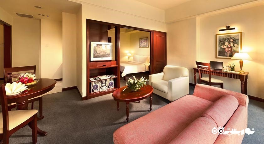 محوطه نشیمن اتاق سوپریور