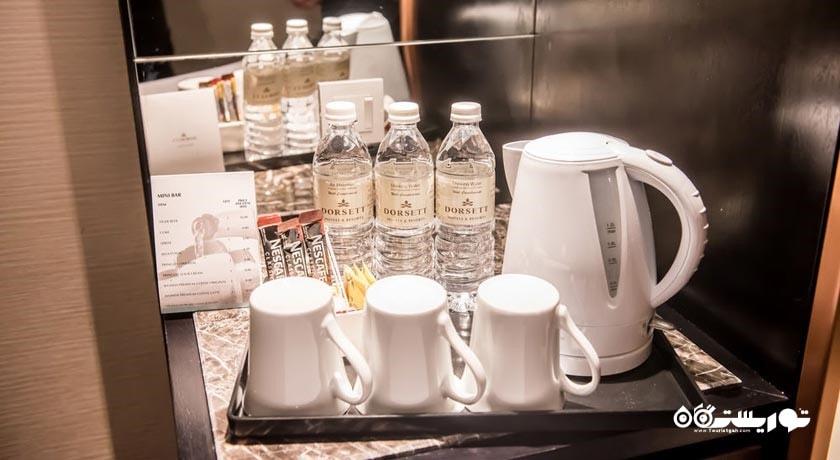 سرویس چای و کتری برقی اتاق ها
