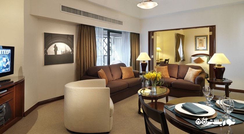 محوطه نشیمن سوئیت دلوکس