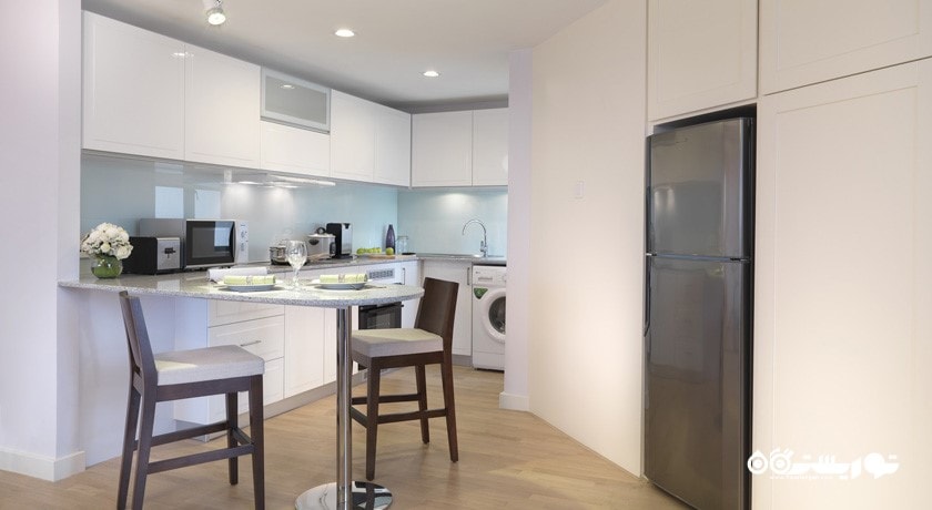 آشپزخانه سوئیت دلوکس دوخوابه