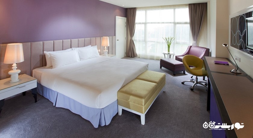 نمای تخت بزرگ اتاق استاندارد