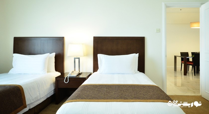 تخت های توئین سوئیت سه خوابه