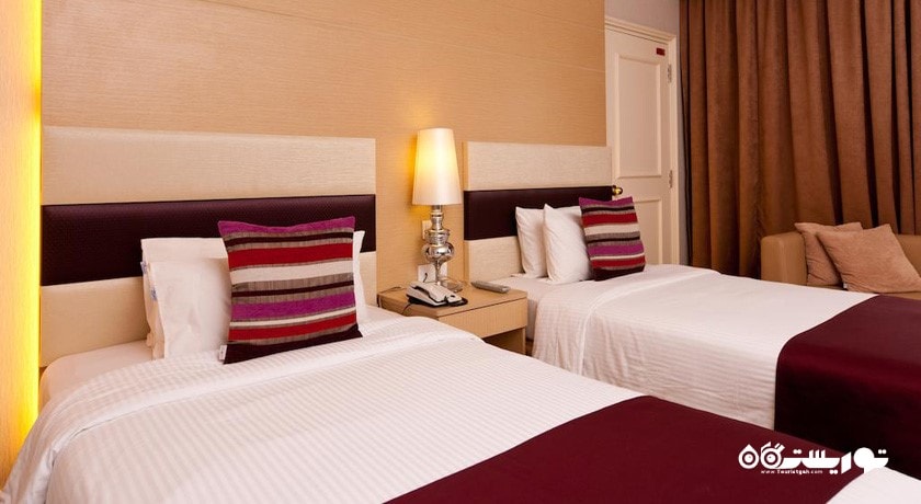 تخت های توئین اتاق دلوکس کلاب