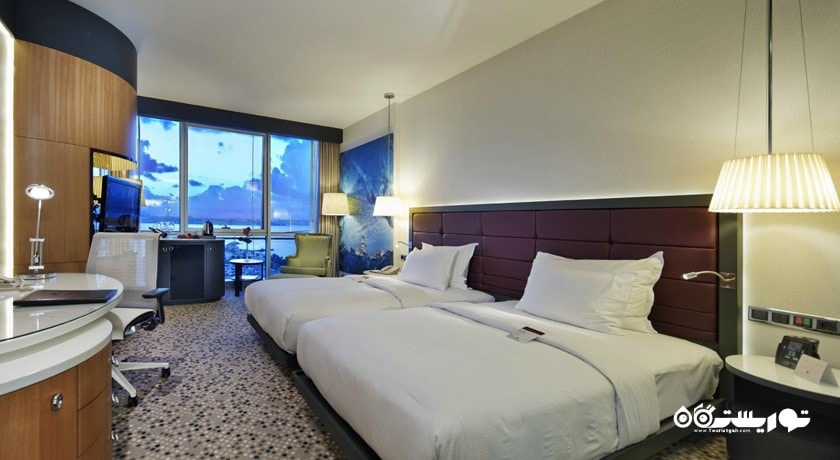 تخت های توئین اتاق دلوکس