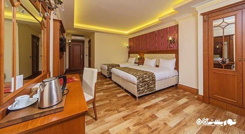 نمای کلی اتاق دلوکس تریپل