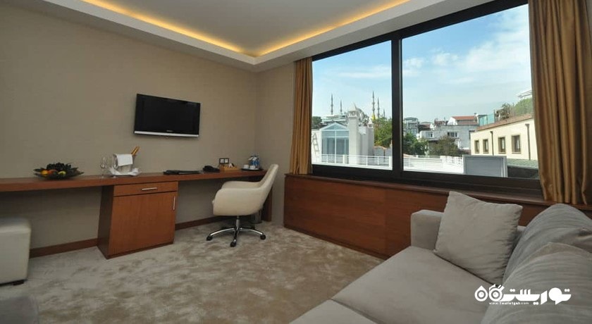 محوطه نشیمن سوئیت هتل