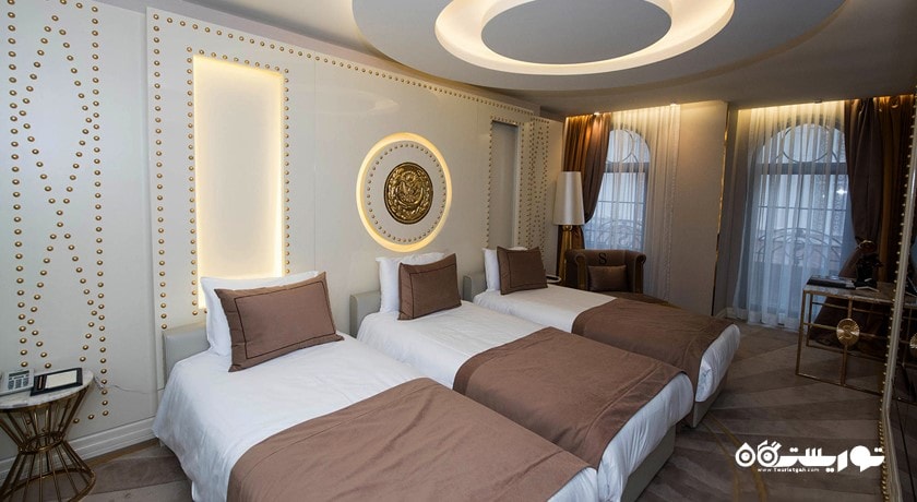 اتاق تریپل هتل سورا دیزاین