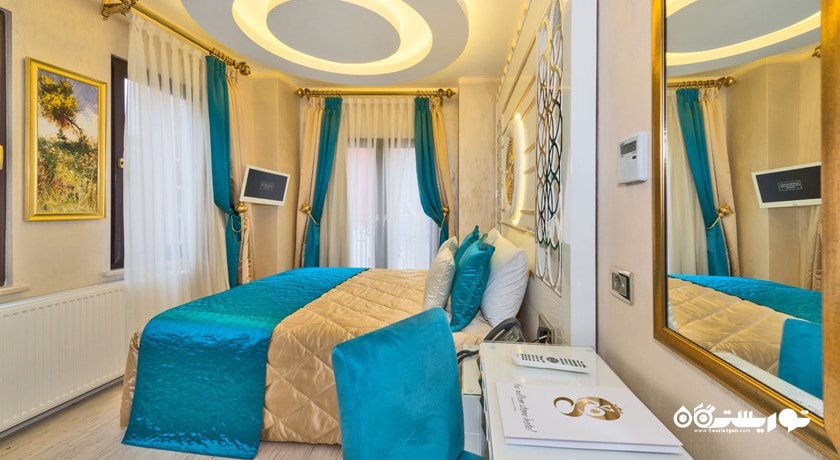 نمای تخت بزرگ اتاق کرنر