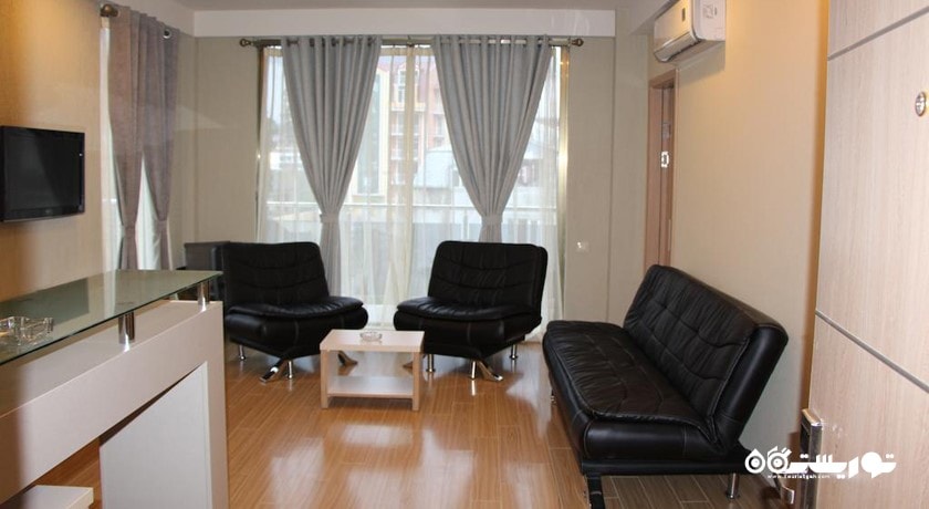 محوطه نشیمن سوئیت دوخوابه