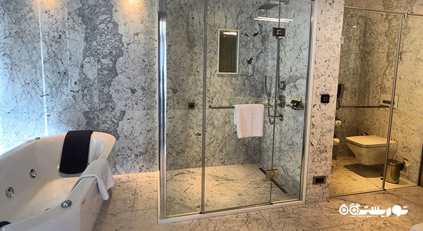 حمام و سرویس بهداشتی اتاق ها