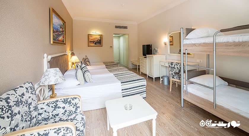 اتاق استاندارد با تخت دو طبقه