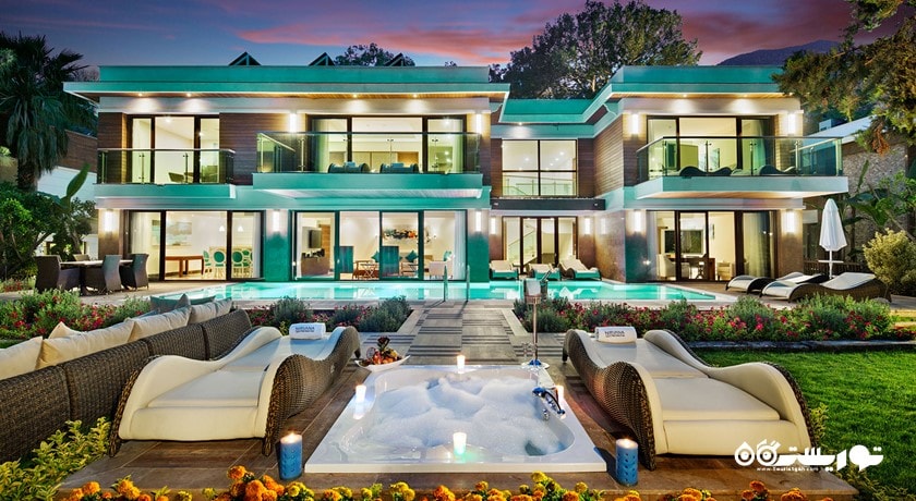 نمای کلی ویلا هتل نیروانا لاگون ویلا