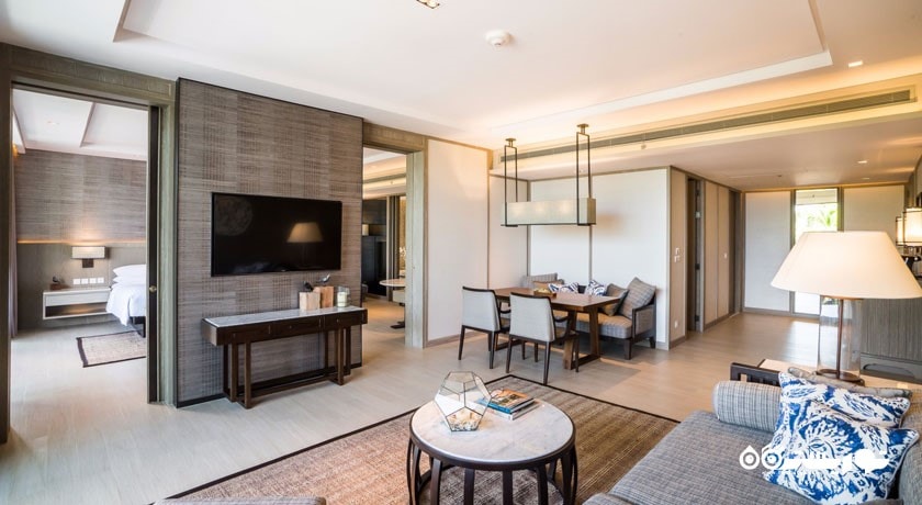 محوطه نشیمن سوئیت یک خوابه