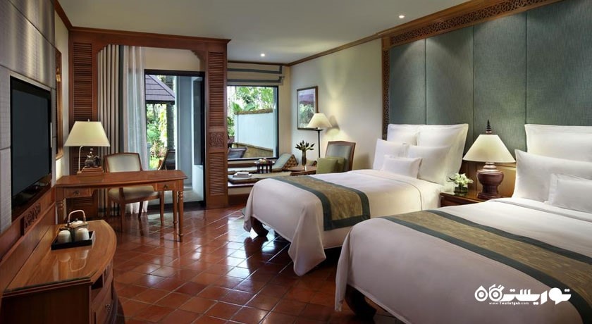 تخت های توئین اتاق دلوکس تراس