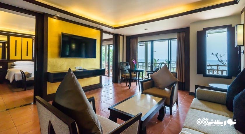 محوطه نشیمن سوئیت یک خوابه