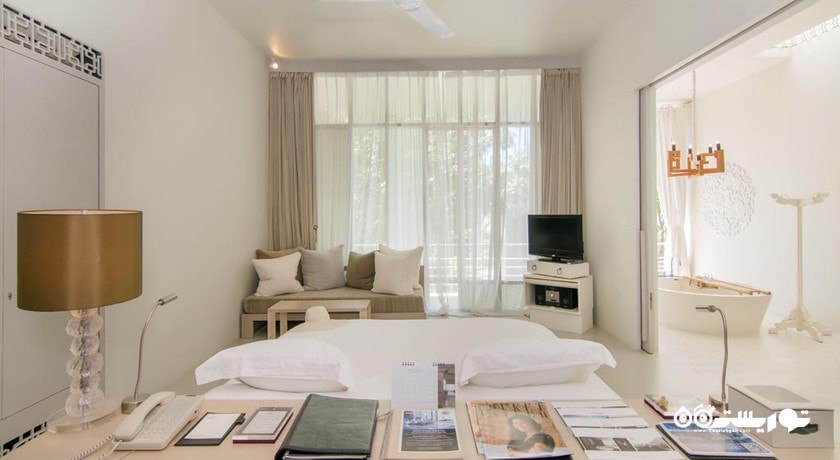 نمای تخت بزرگ ویلا دوبلکس