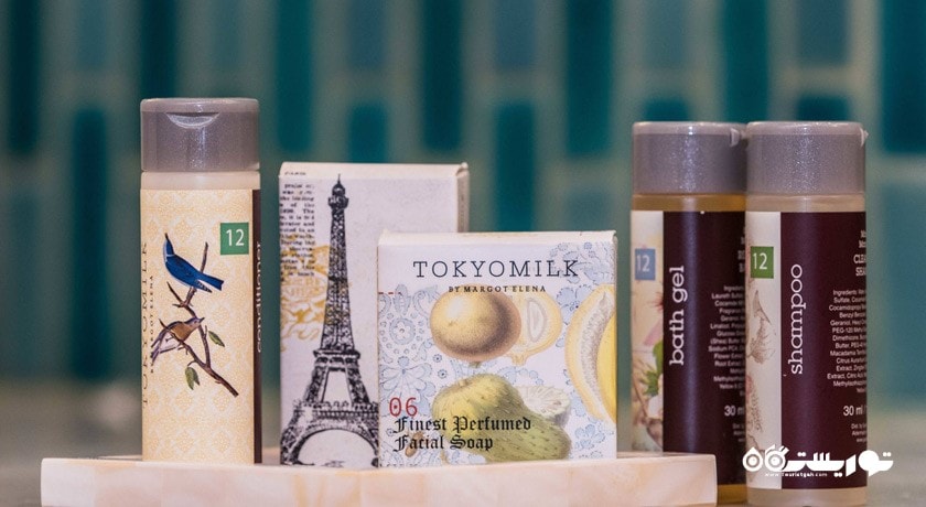 لوازم بهداشتی رایگان اتاق ها	