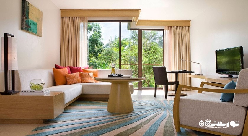 محوطه نشیمن سوئیت یک خوابه