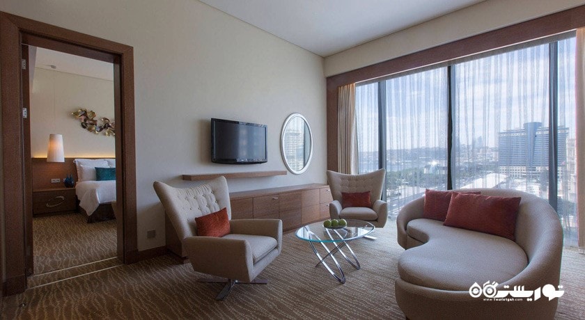 محوطه نشیمن سوئیت اگزکیوتیو