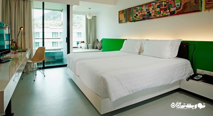 تخت های توئین اتاق دلوکس