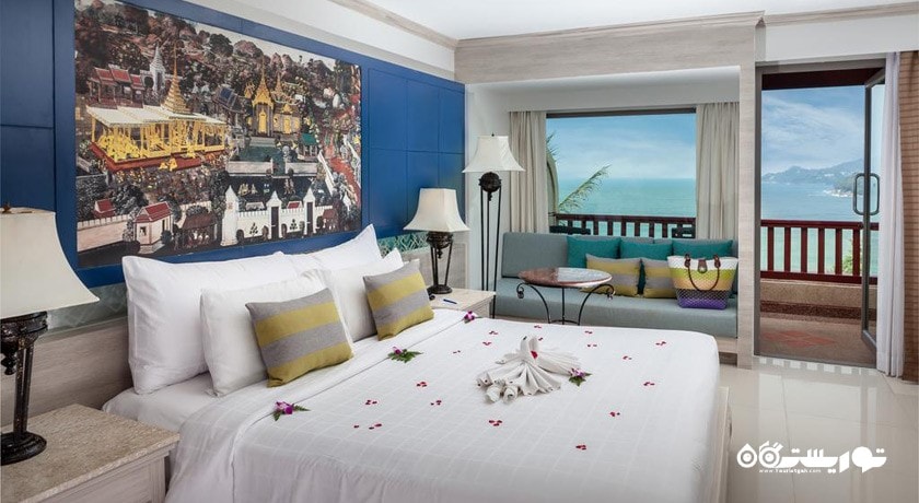 اتاق دلوکس با چشم انداز دریا