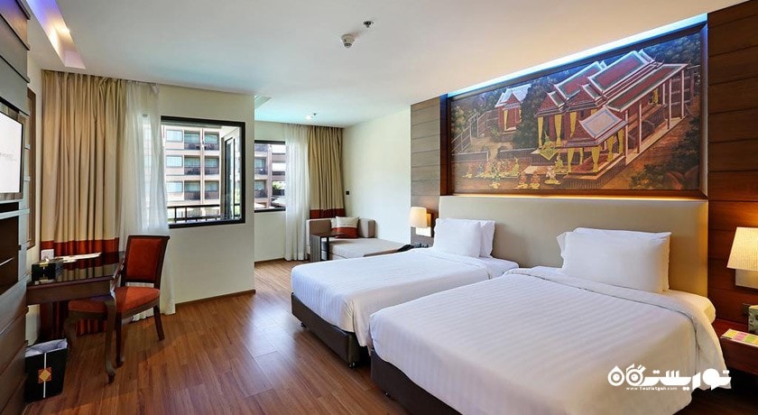 تخت های توئین اتاق دلوکس