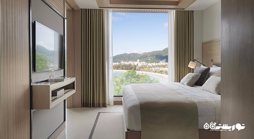 نمای تخت بزرگ سوئیت یک خوابه