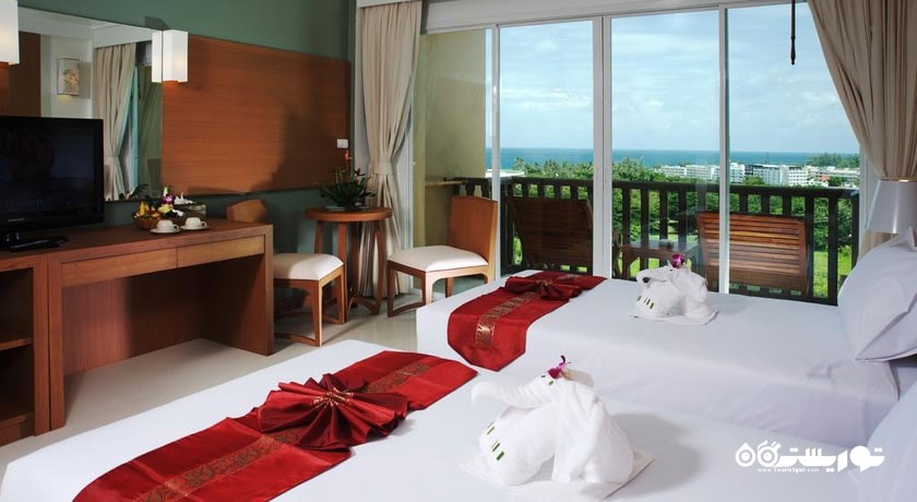 اتاق دلوکس با چشم انداز دریا