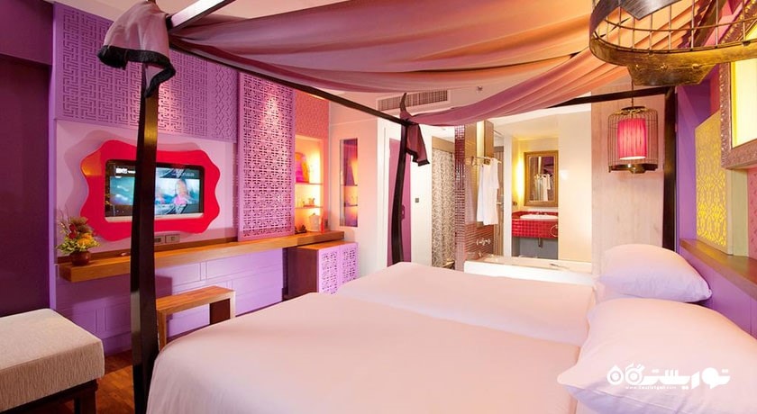 تخت های توئین اتاق دلوکس