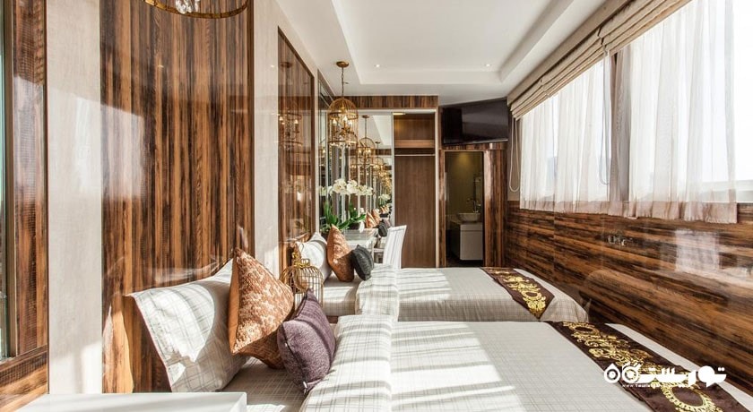 تخت های توئین سوئیت پنت هاوس چهارخوابه