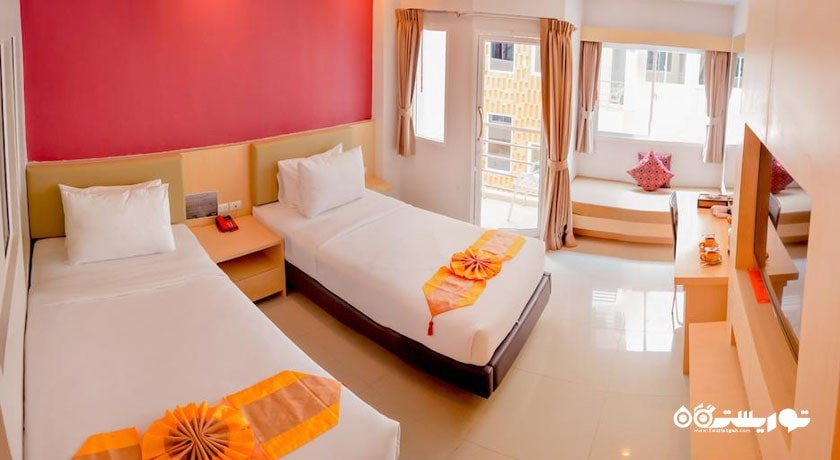 تخت های توئین اتاق دلوکس