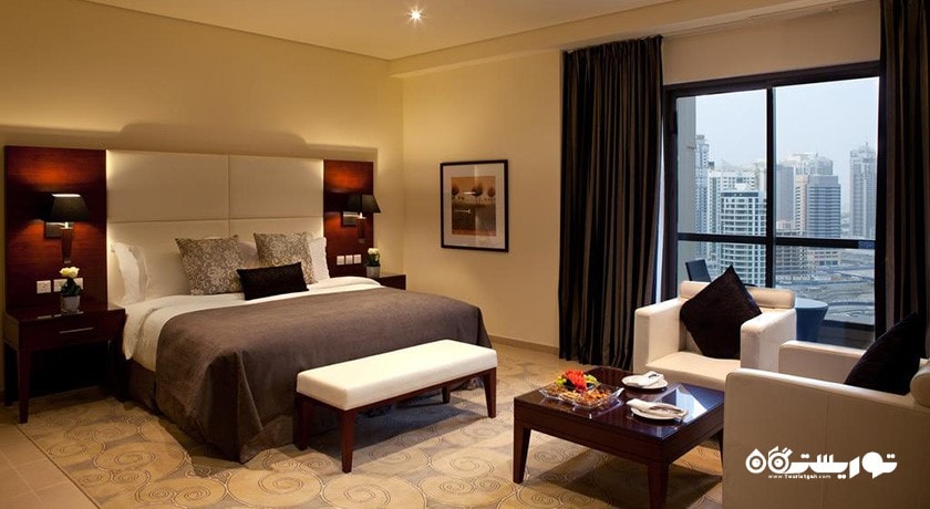 نمای تخت بزرگ اتاق سوپریور