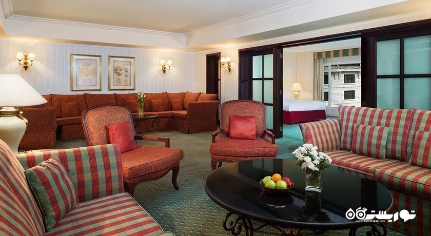 محوطه نشیمن سوئیت رویال